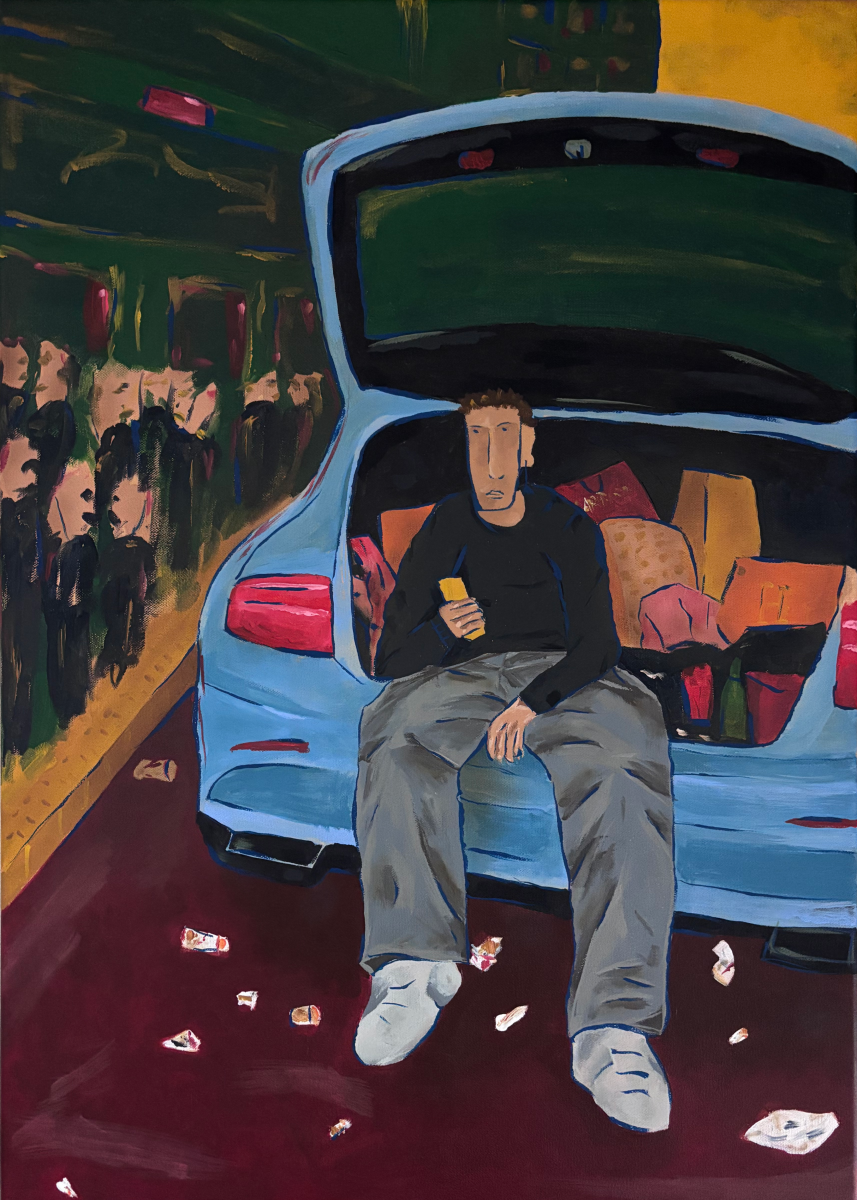 The Host – Metropolis, Acrylic Paint, 50cm x 70cm